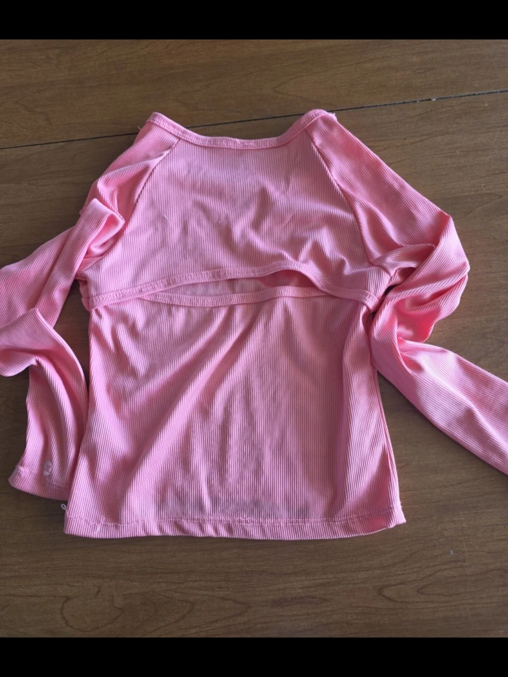 Pink Girls' Athletic Skort & Long Sleeve Top Set